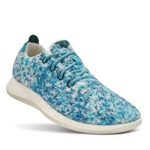 NWOB Allbirds Wool Runner Fluffs Sneakers Thrive Teal/Deep Emerald Men's Size 9